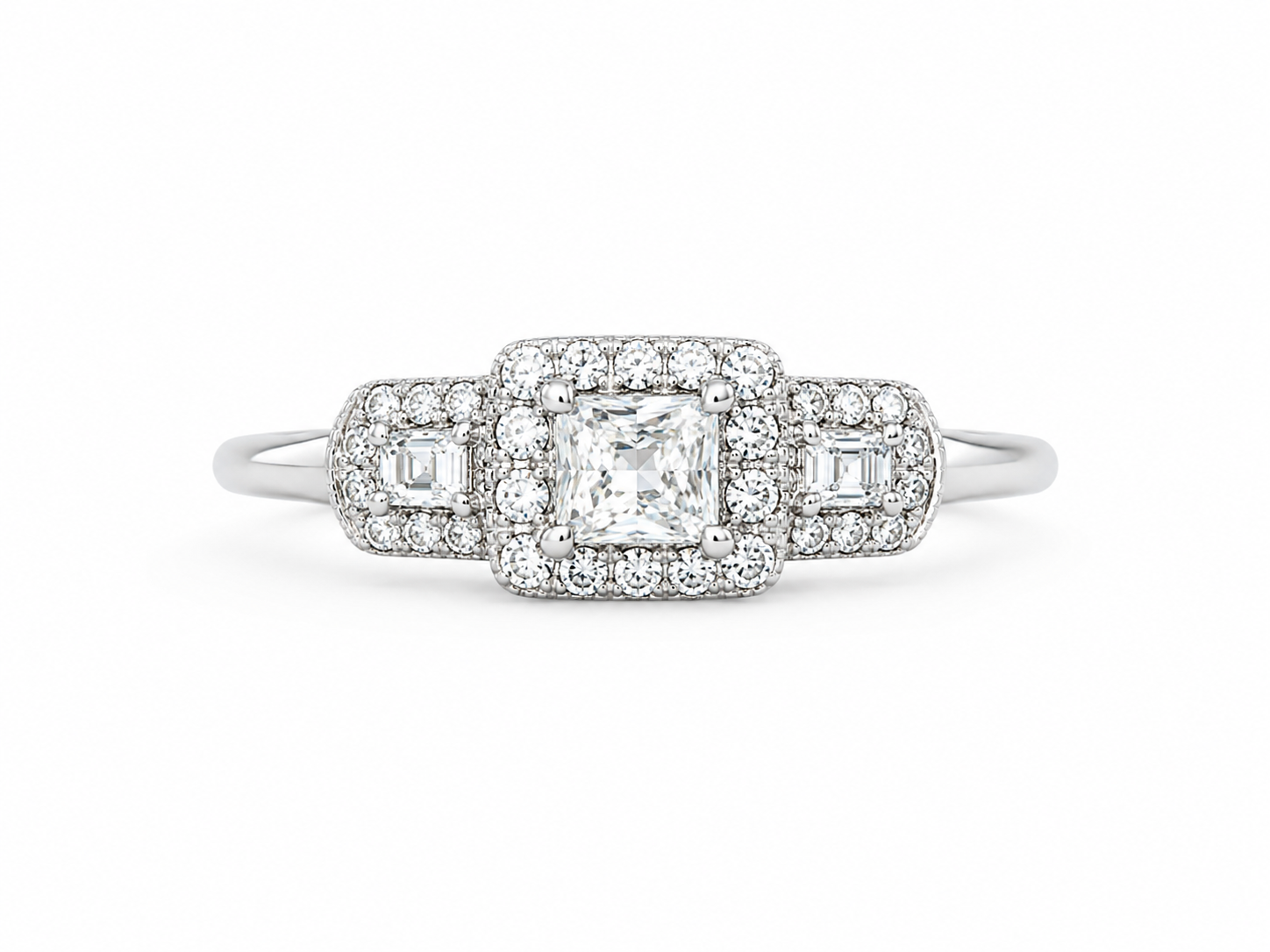Diamond Halo Ring