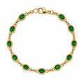 Emerald Link Bracelet