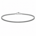 Black Diamond Tennis Bracelet