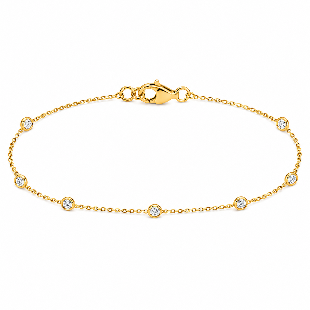 Diamond Station Bracelet
