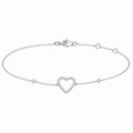 Diamond Heart Bracelet