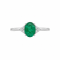 Emerald Diamond Ring