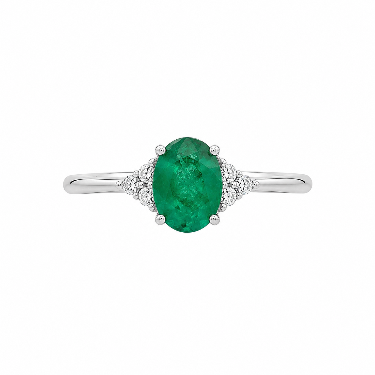 Emerald Diamond Ring