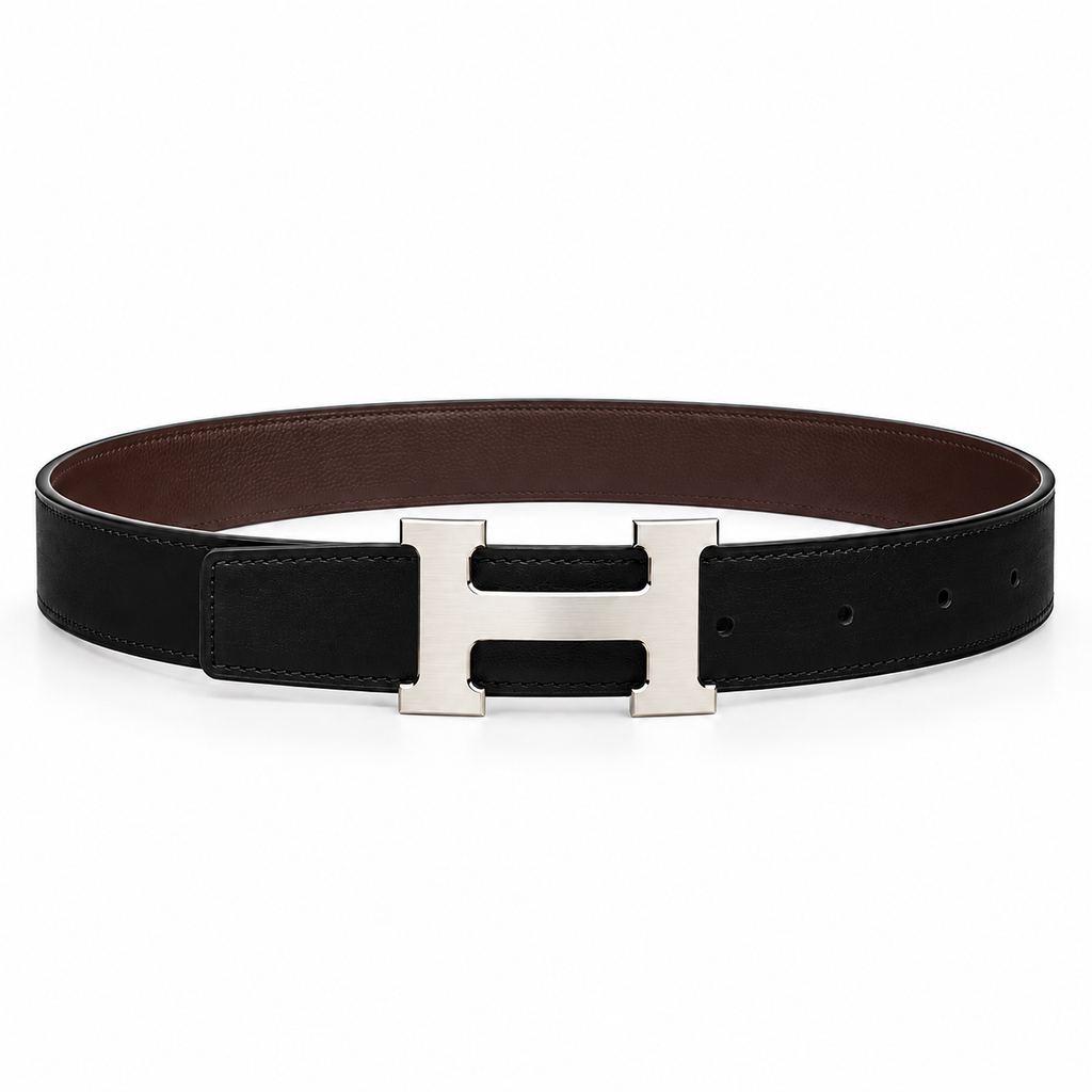 Hermès Constance H Reversible Leather Belt