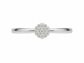Diamond Flower Cluster Ring