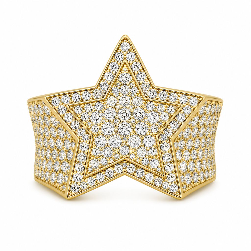 Diamond Star Ring