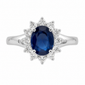 Vintage Sapphire & Diamond Ring