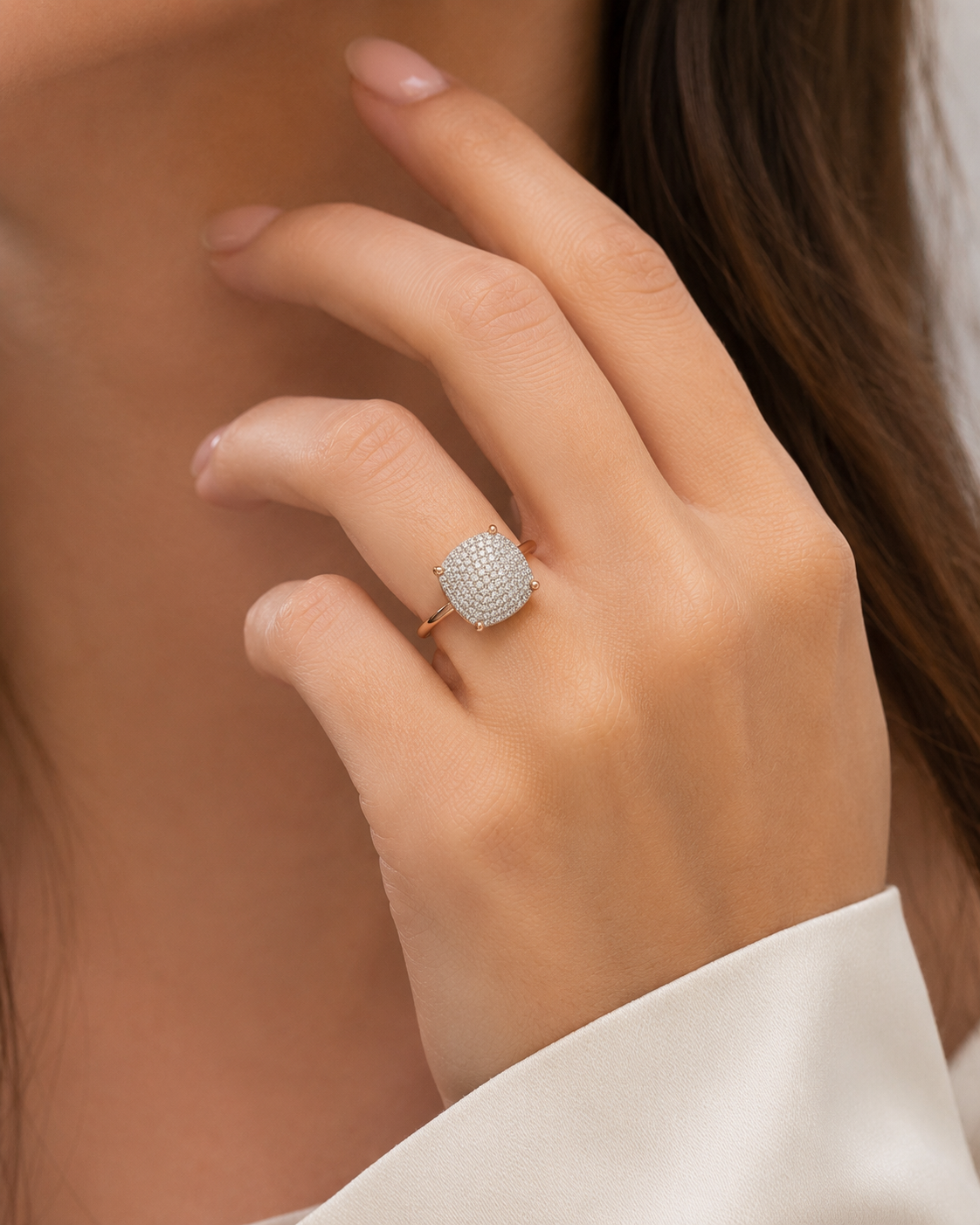 Diamond Pavé Ring