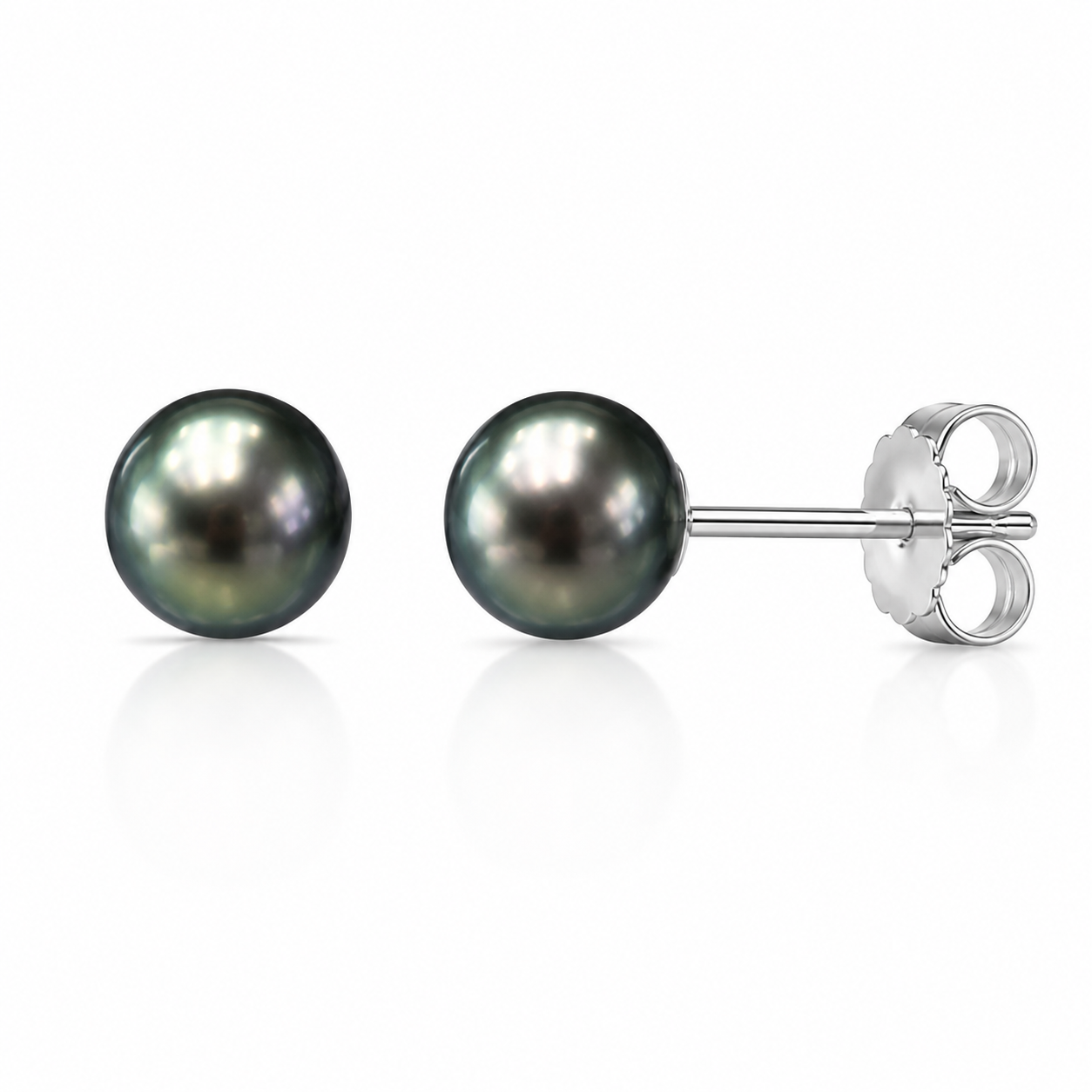 Tahitian Pearl Stud Earrings