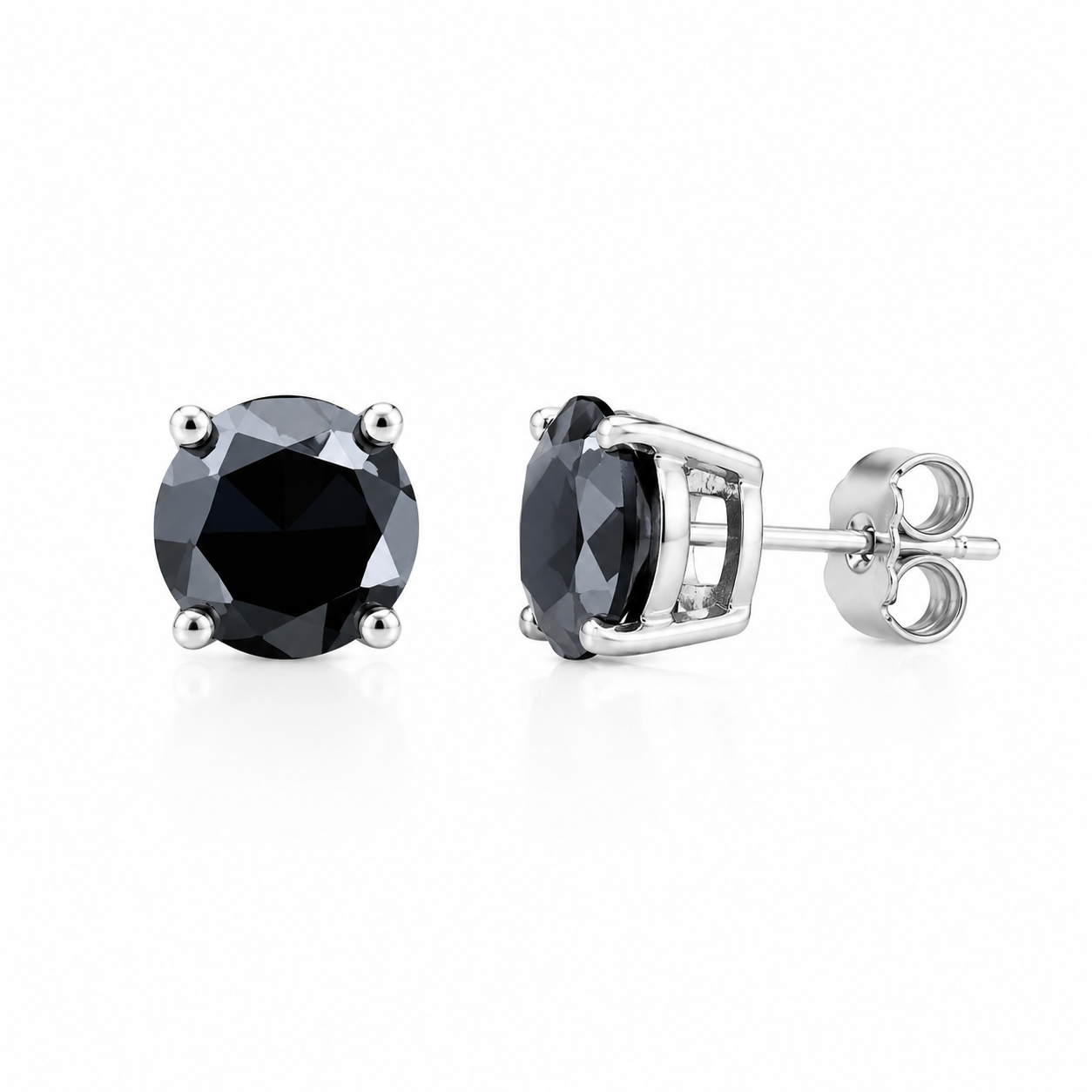 Hematite Stud Earrings