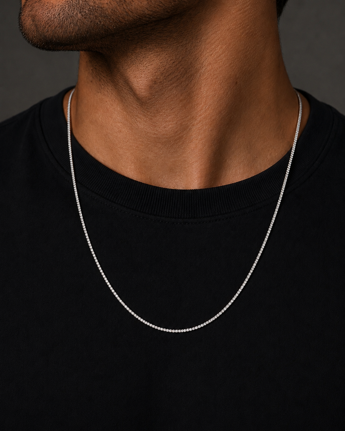 Classic Lab Grown Diamond Tennis Necklace