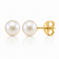 9 MM Freshwater Pearl Stud Earrings