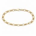 10K Anchor Link Bracelet