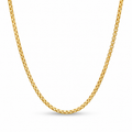 14K Gold Box Chain Necklace