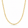 14K Solid Gold Hermes Link Necklace