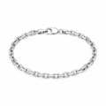 14K Semi- Hollow Gold Hermes Link Bracelet