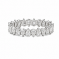 Pear- Shape Diamond Eternity Ring
