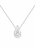 Pear Shape Lab Diamond Necklace– IGI Certified