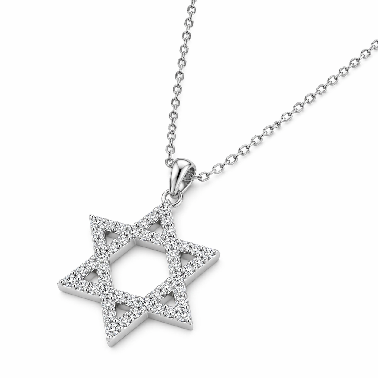 Diamond Star Pendant Necklace
