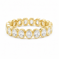 Oval Lab-Grown Diamond Eternity Band – 3.61 ctw