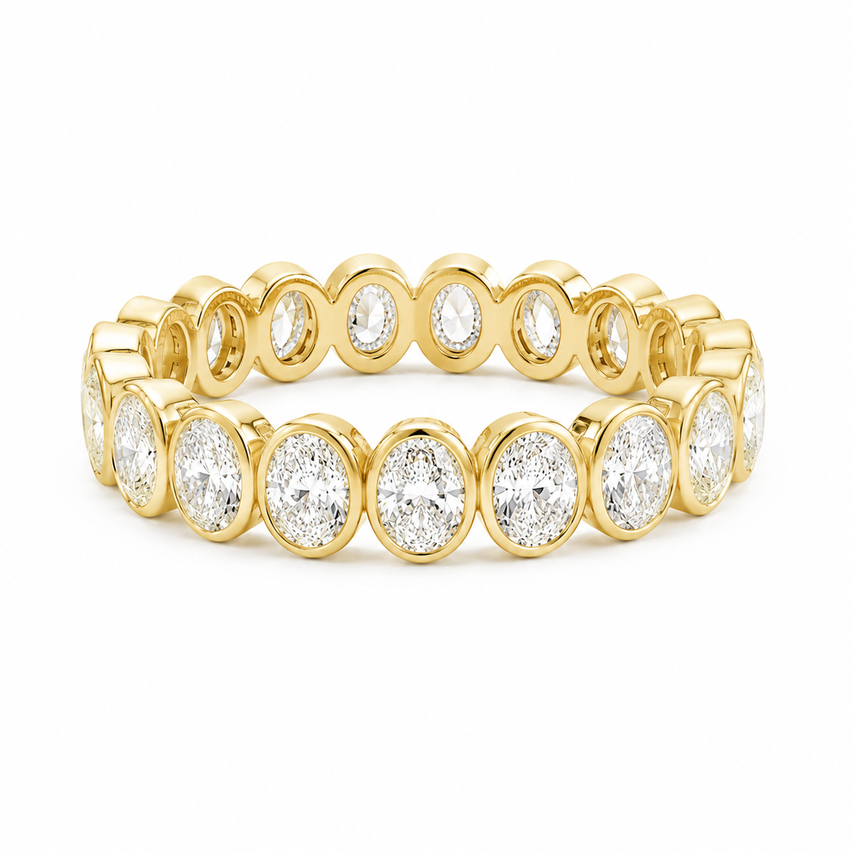Oval Lab-Grown Diamond Eternity Band – 2.48 ctw