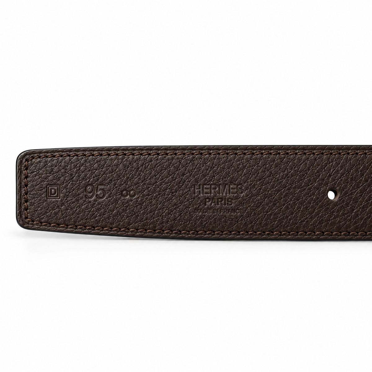 Hermès Constance H Reversible Leather Belt